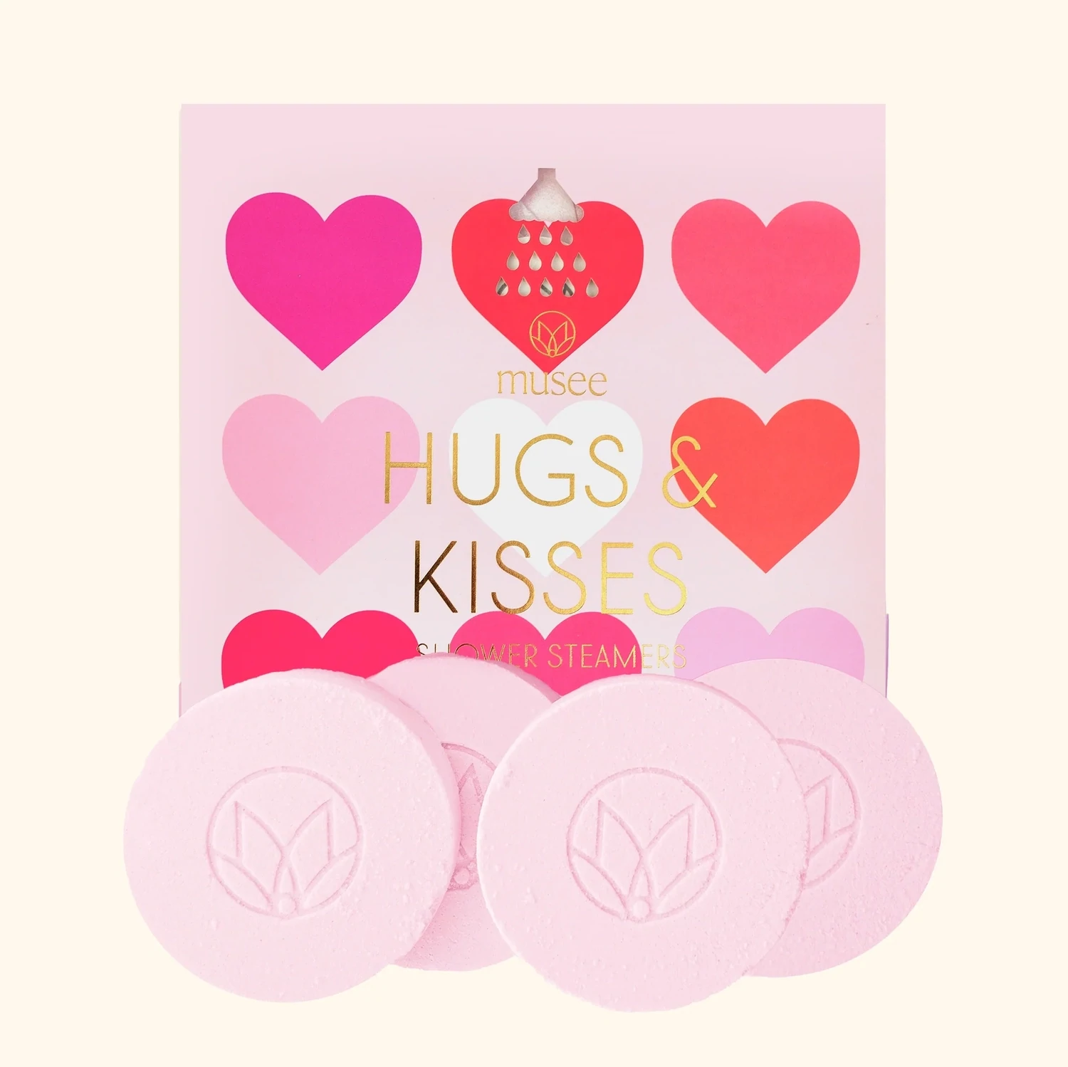 Musee Hugs &amp; Kisses Shower Steamer
