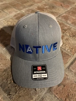 Blue/Gray Native Snapback Hat