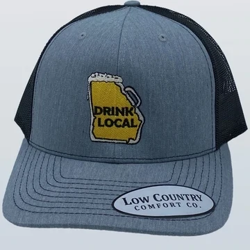 RT GA Drink Local Hthr/Blk Hat