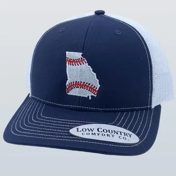 RT GA Baseball Nvy/Wht Hat