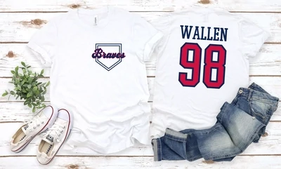 98' Braves Wallen Graphic T-Shirt
