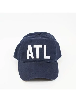 ATL- Atlanta, Ga Navy Hat
