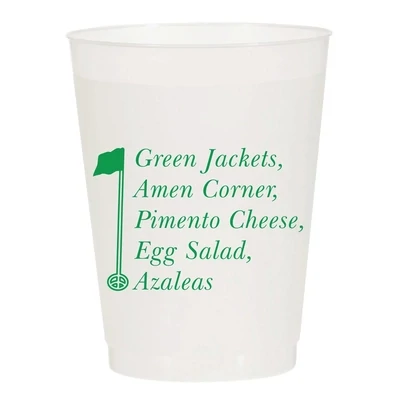 Masters Season Frosted Cups - Masters