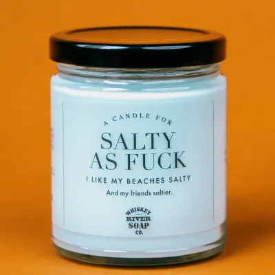 Salty as Fuck Candle 