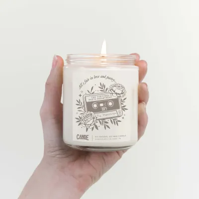 All&#39;s Fair In Love &amp; Poetry Candle