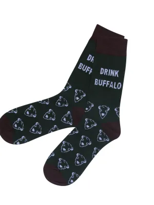 Buffalo Trace Inspired Bourbon Socks