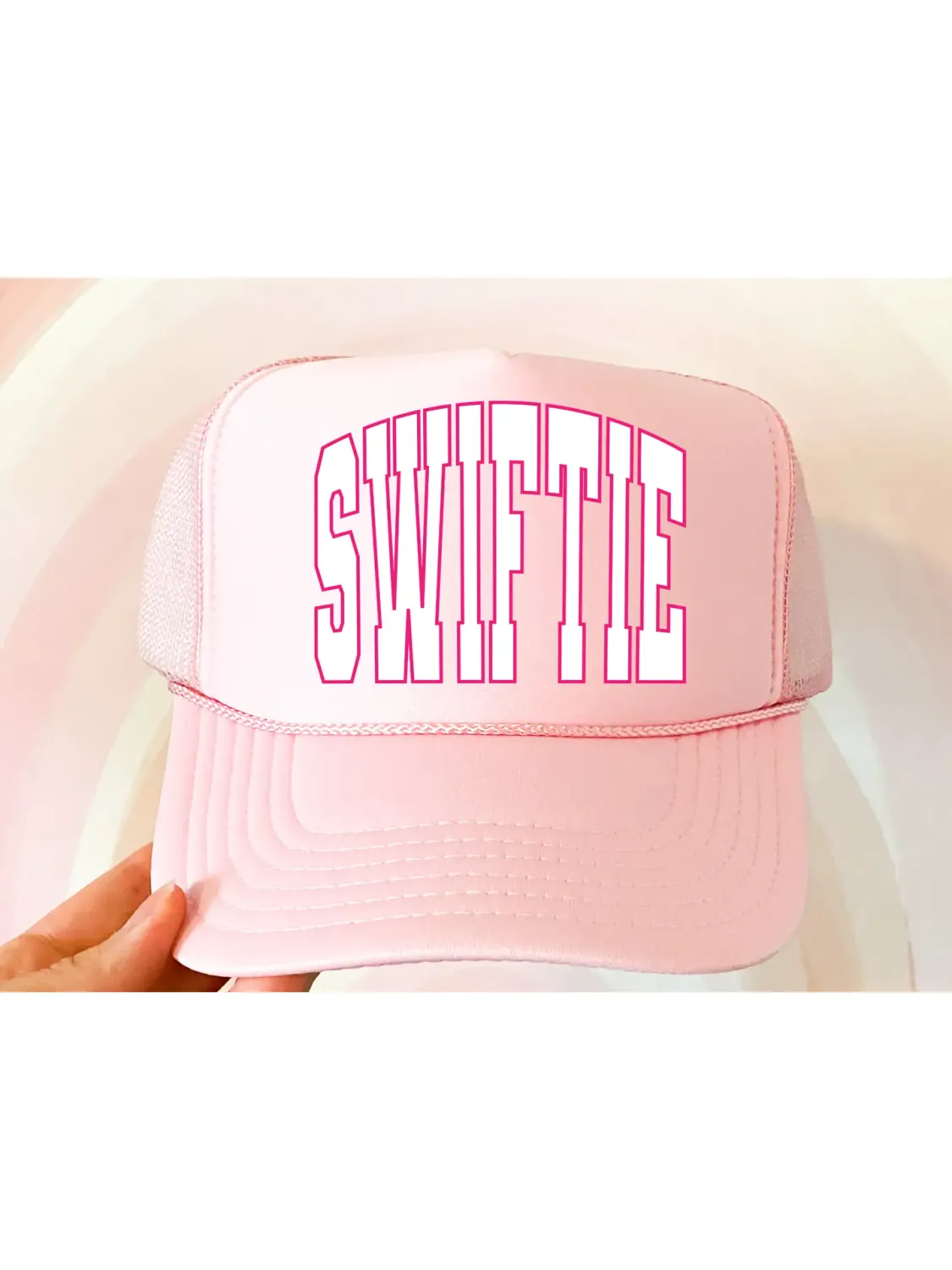 Swiftie Pink Foam Trucker Hat