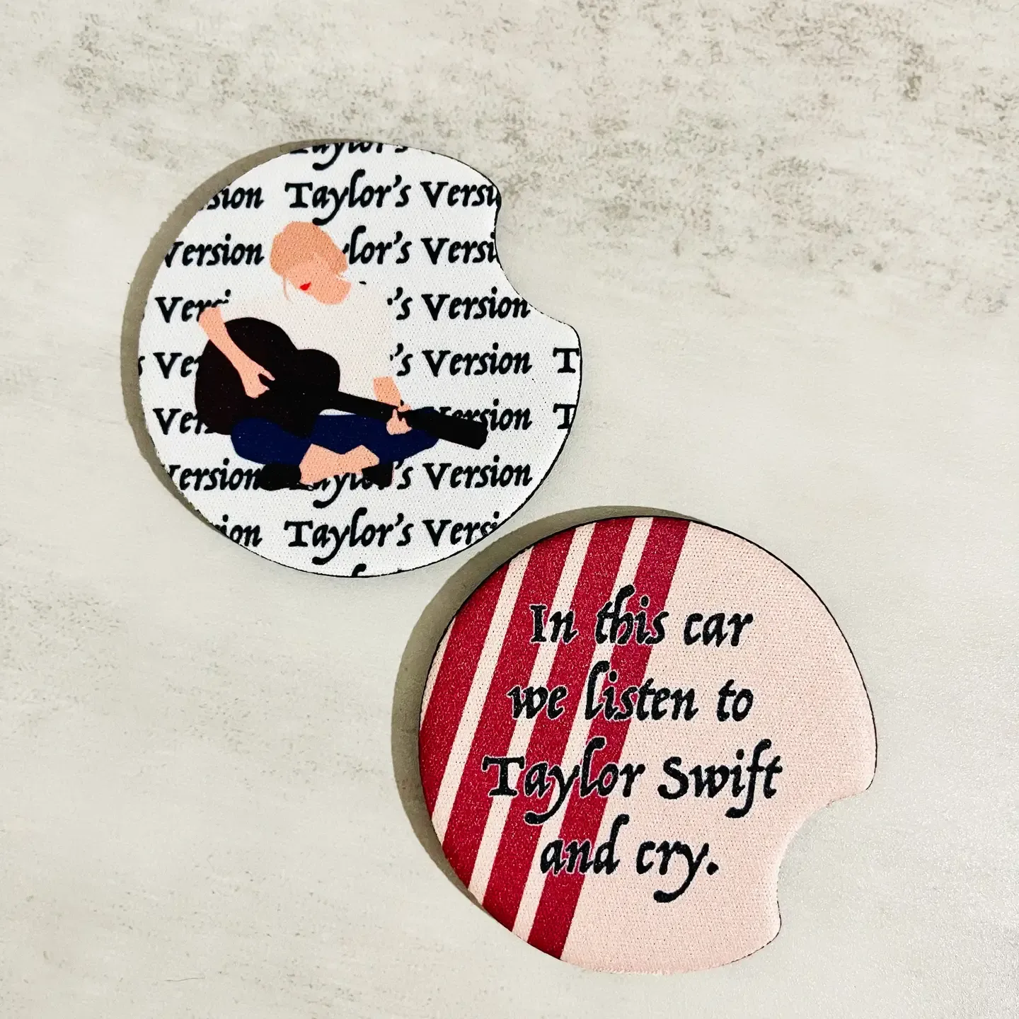 Taylors Version Car Coasters