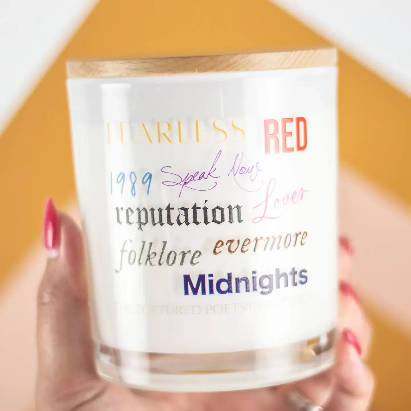 Taylor Swift Albums Candle - Lavendar