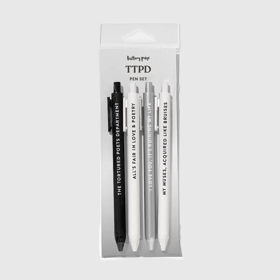 Tortured Poet Pen Set