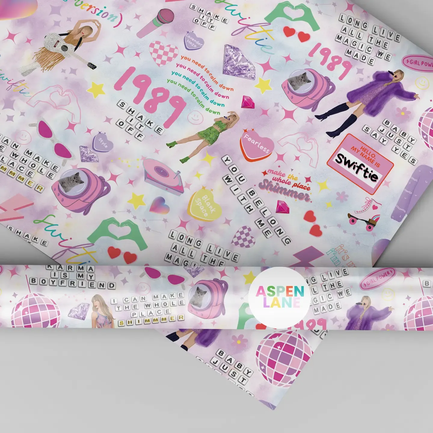 Swiftie Mosaic Magic Wrapping Paper - Swiftie Mosiaci