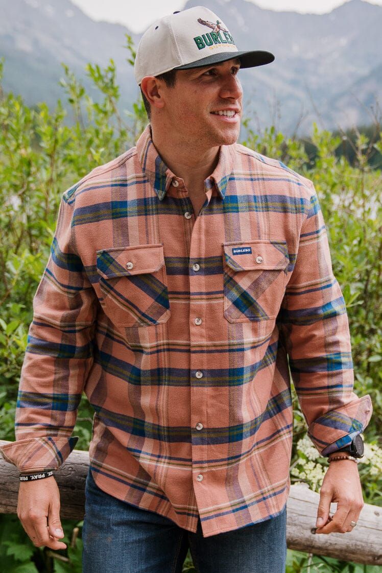 Burlebo Sunset Canyon Flannel 