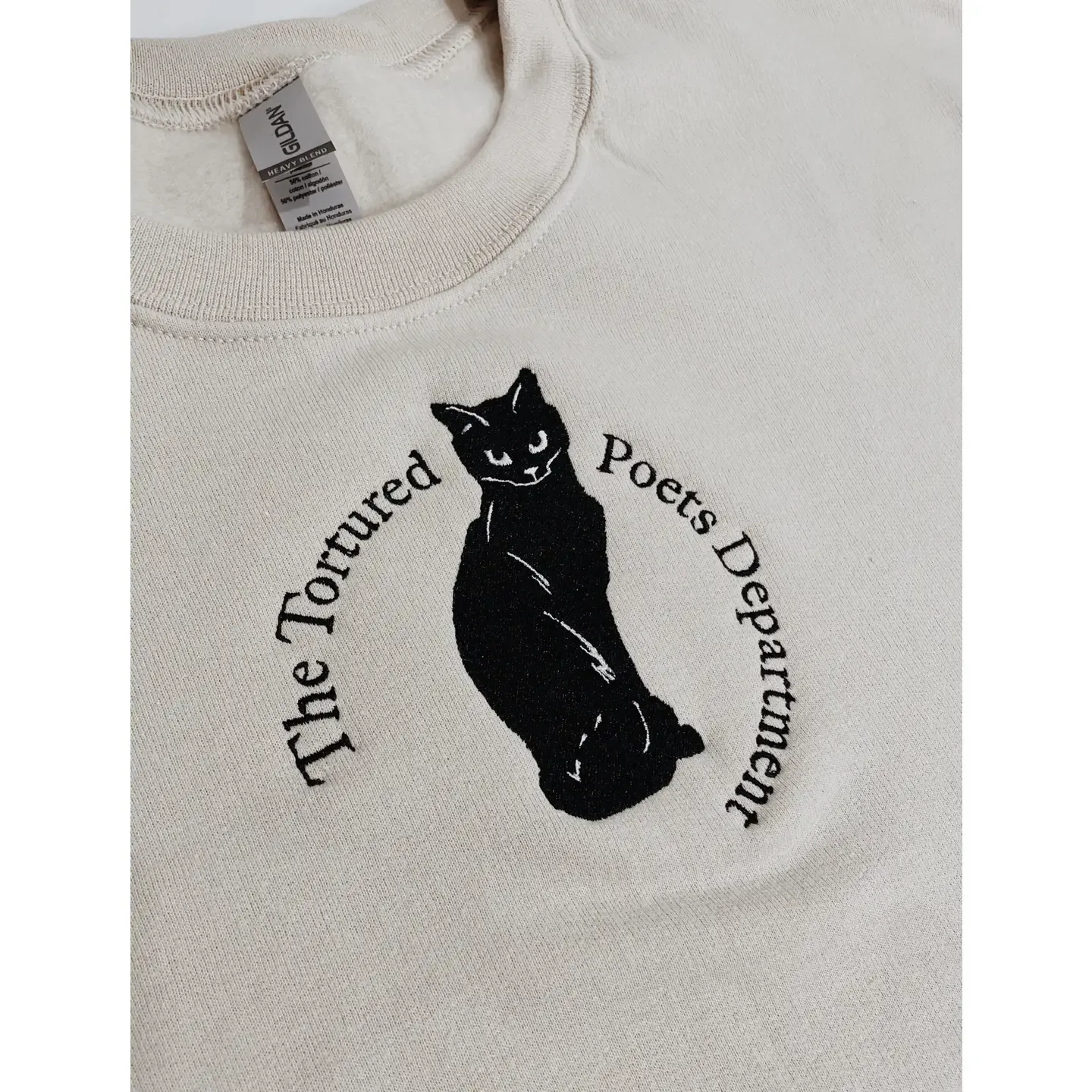 Tortured Poets Department Embroidered Sweatshirt