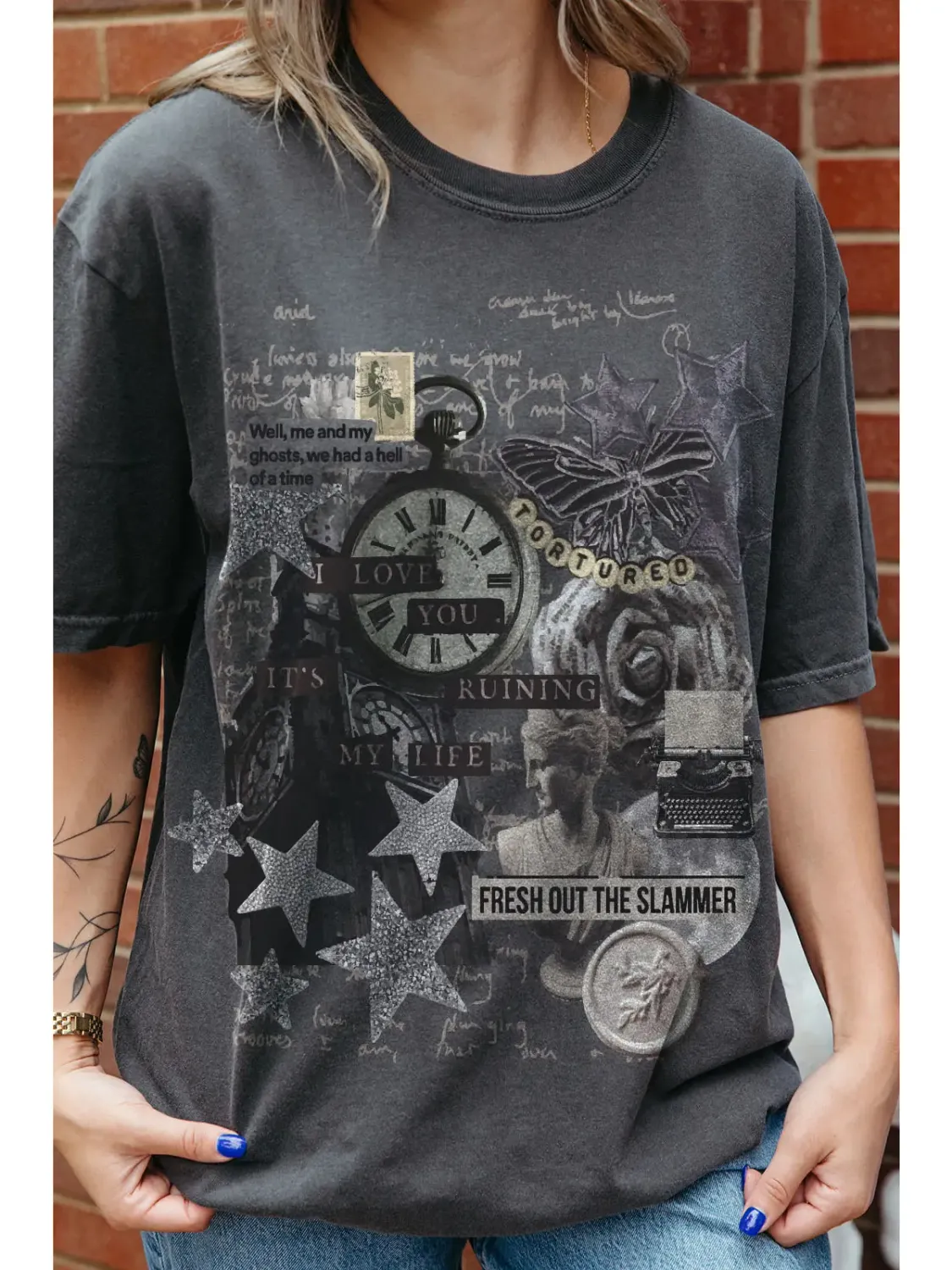 Poets Collage Tee