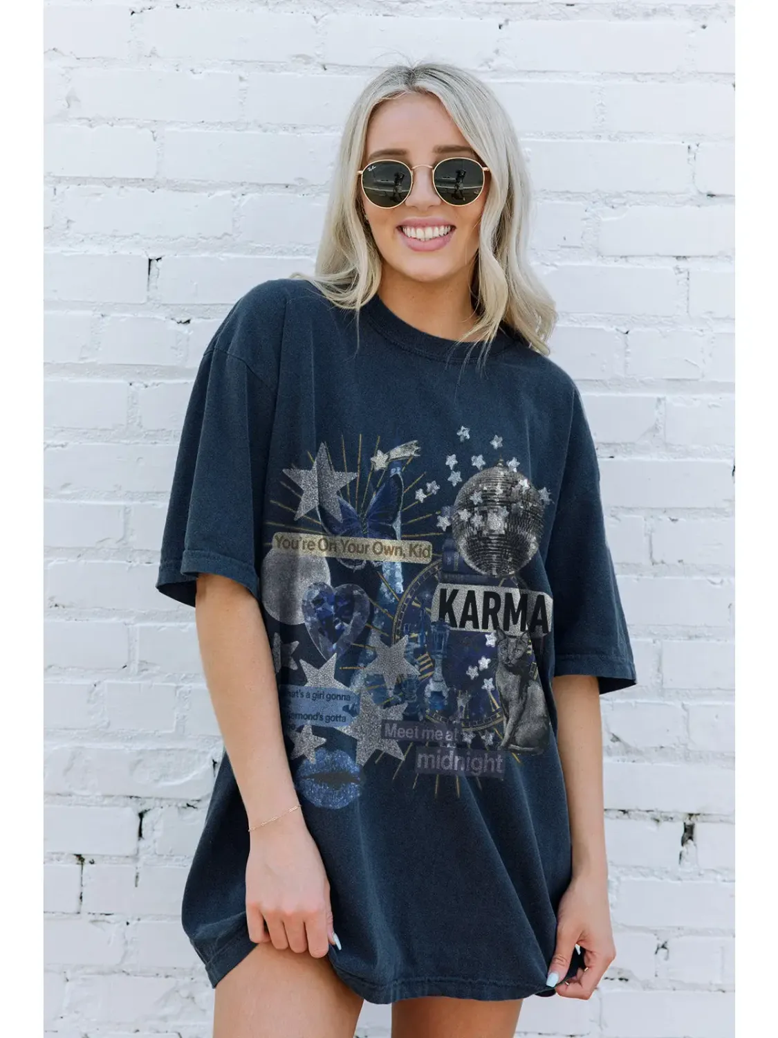 Karma Collage Tee
