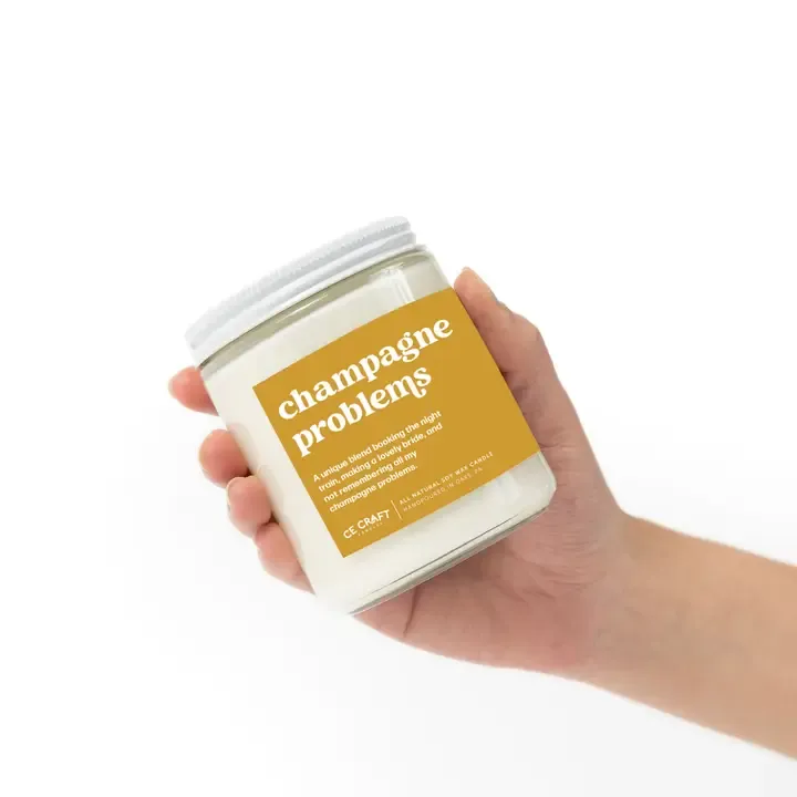 Champagne Problems Scented Candle