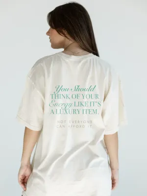 Ivory Protect your Energy T-Shirt Ivory Protect your Energy T-Shirt