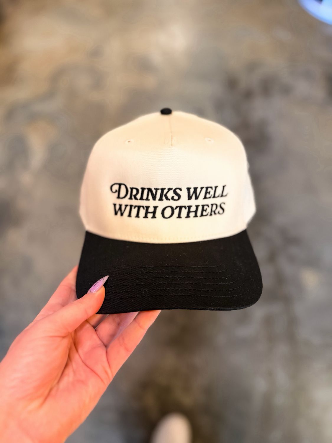 Drinks Well With Others Hat