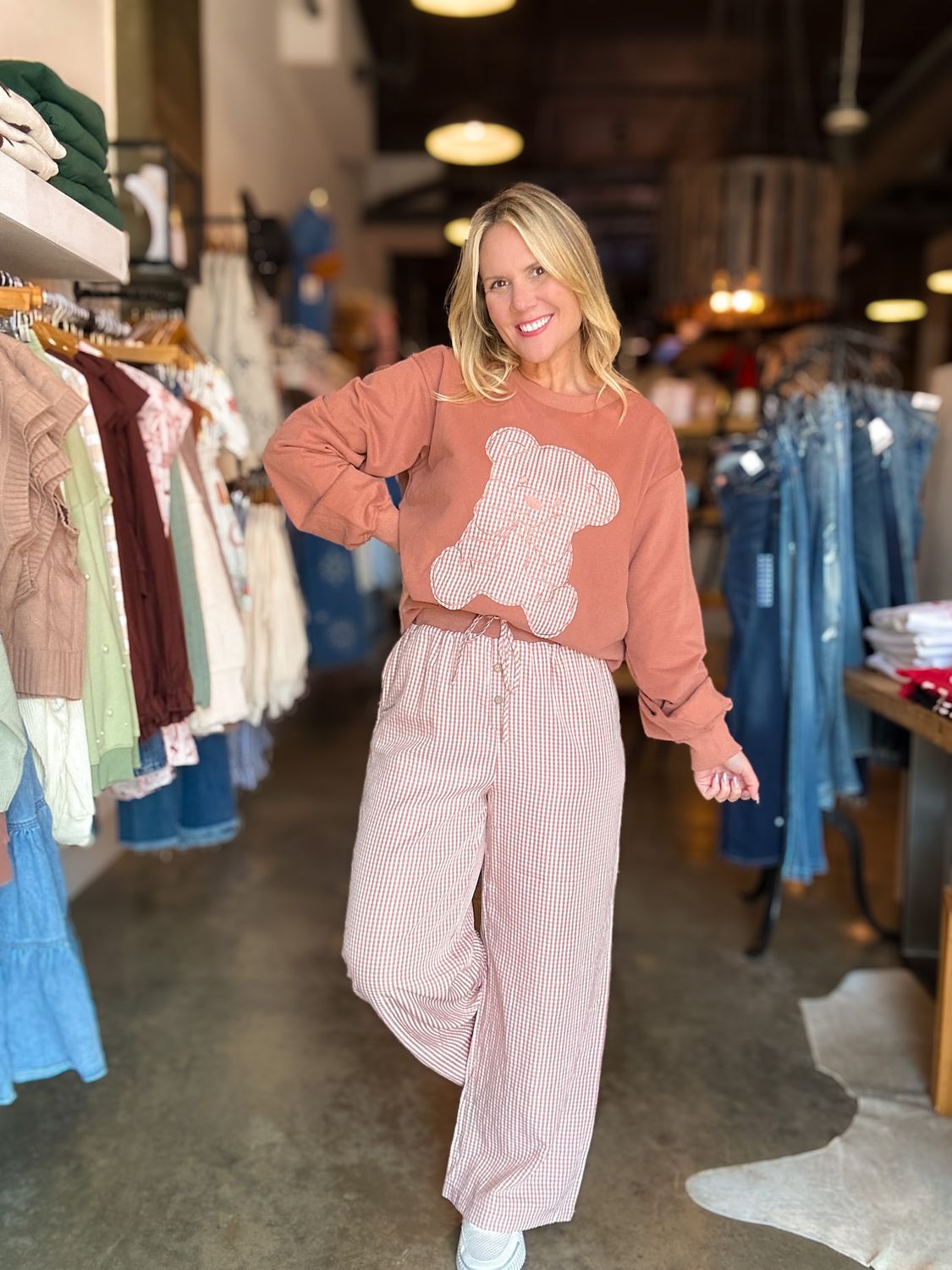 ​The Staycation Gingham Pants 🤍