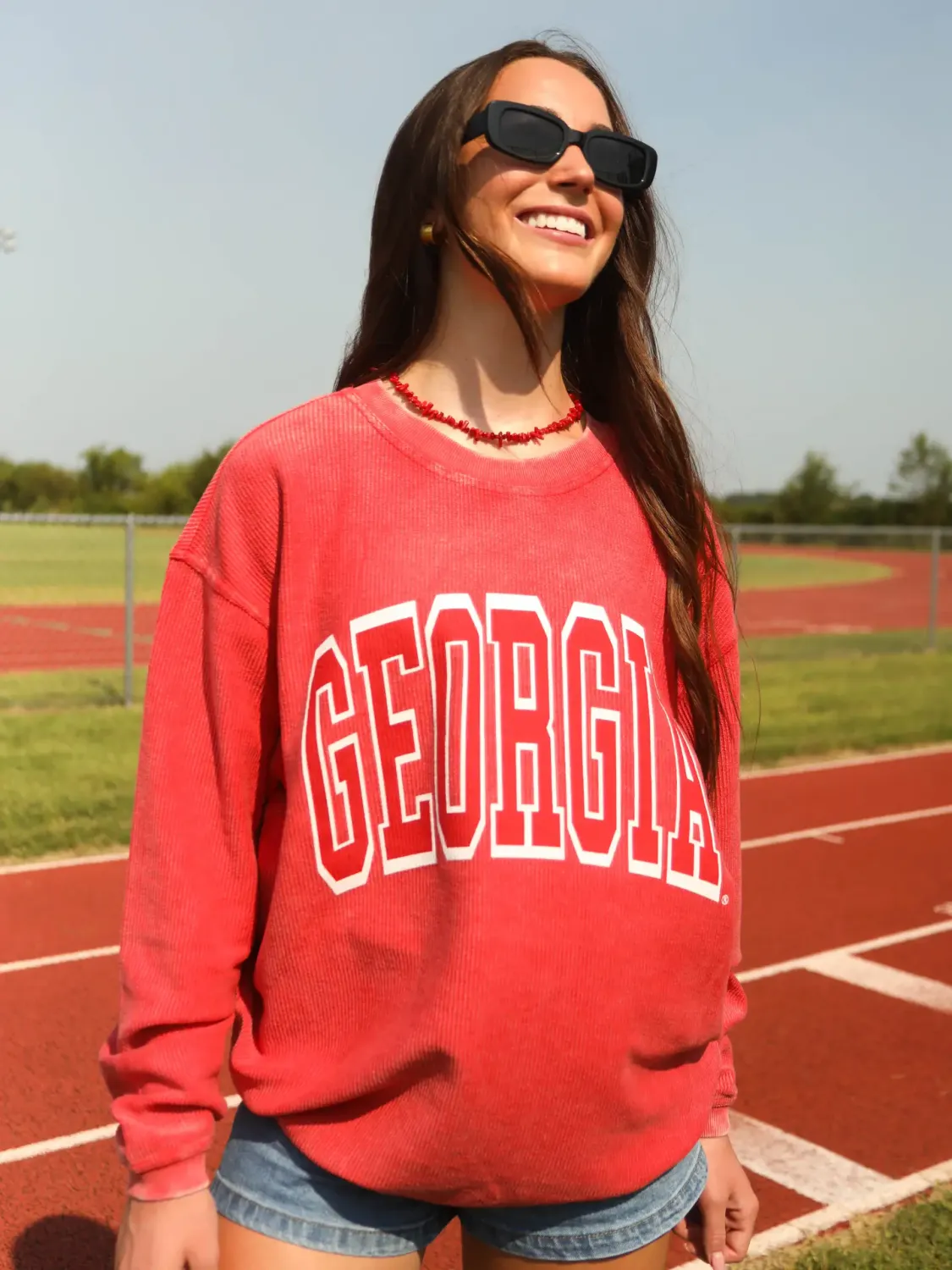 Georgia Classic Cord Sweatshirt