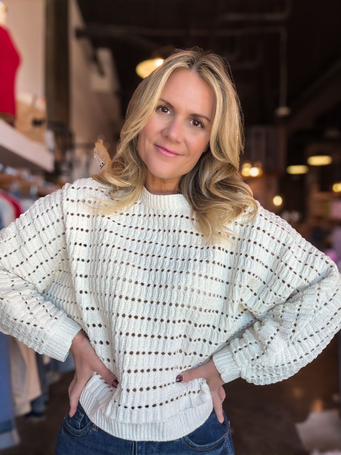 Cloud Nine Chenille Pullover