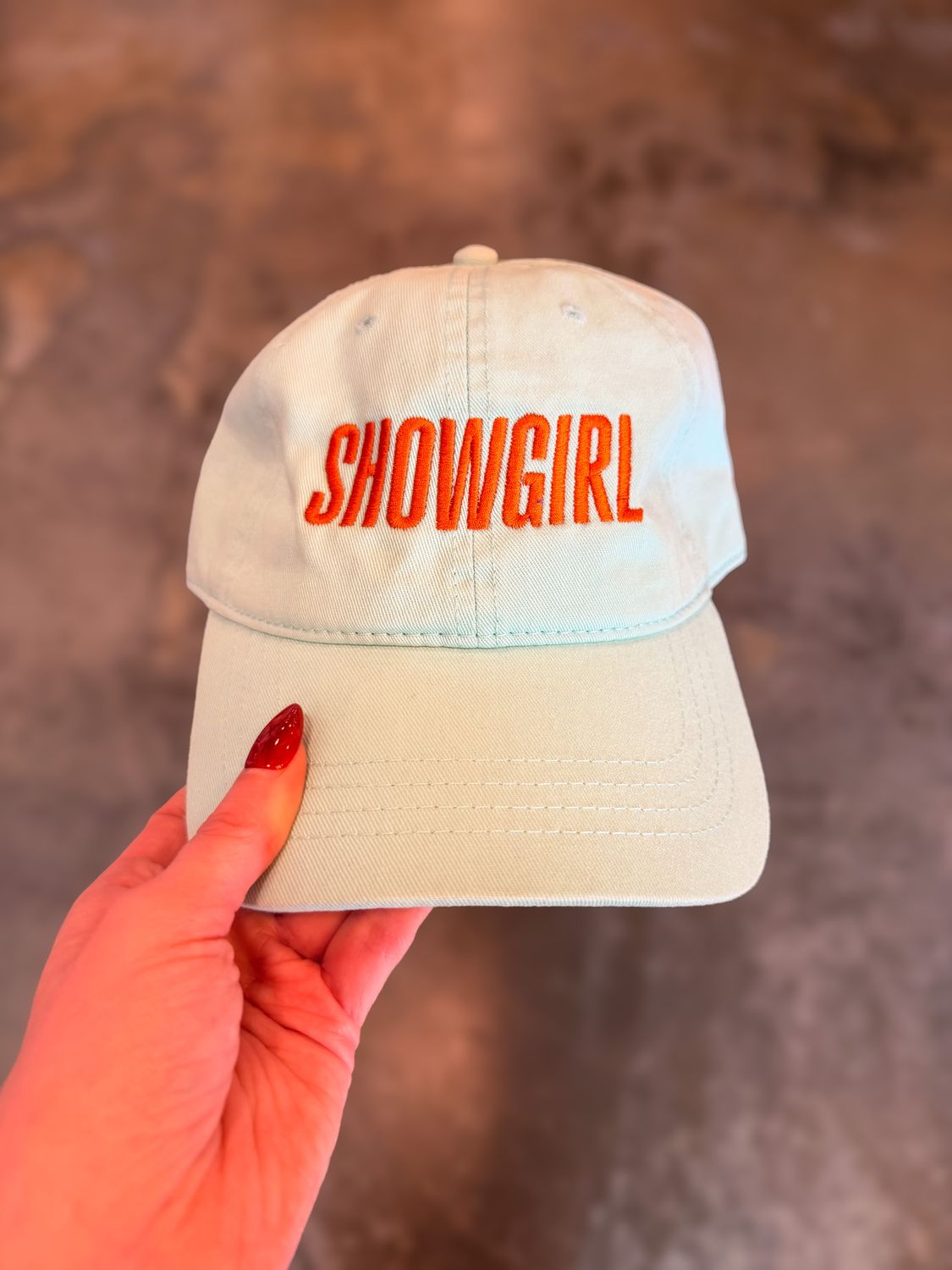 Showgirl Embroidered Hat