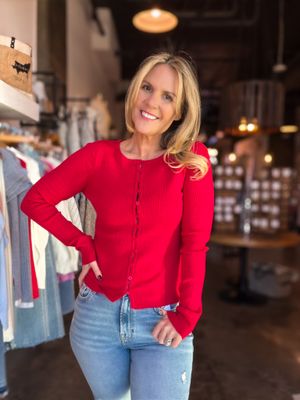 ​Heartbreaker Button-Front Cardigan ❤️