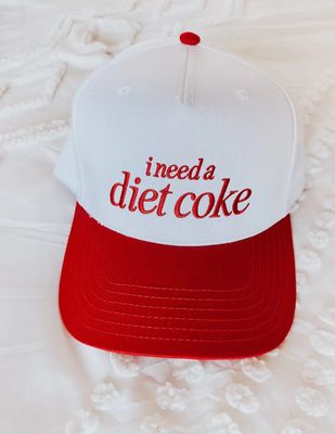 I need a diet coke Embroidered Ball Cap 