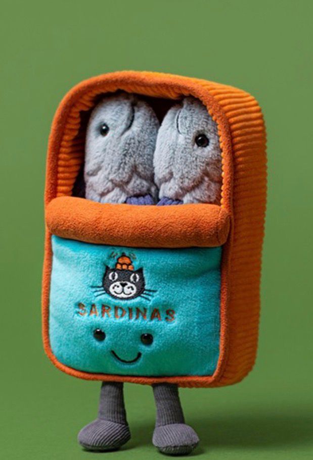 Jellycat Amuseable Sardine Tin