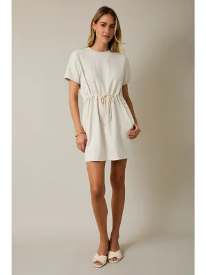 The Easy Day Drawstring Dress