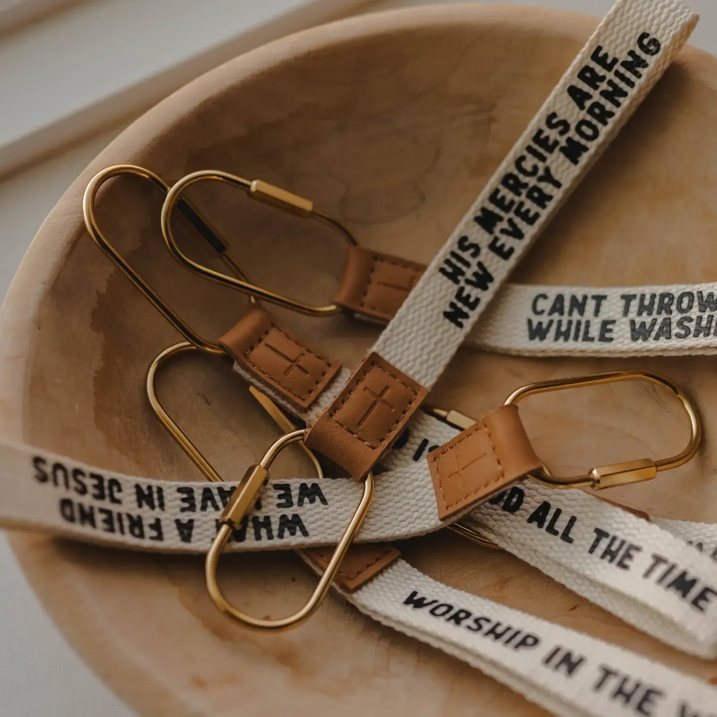 New Mercies Wristlet Keychain