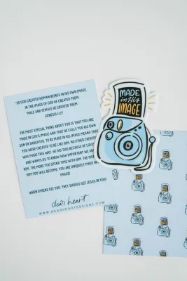 In His Image Sticker
