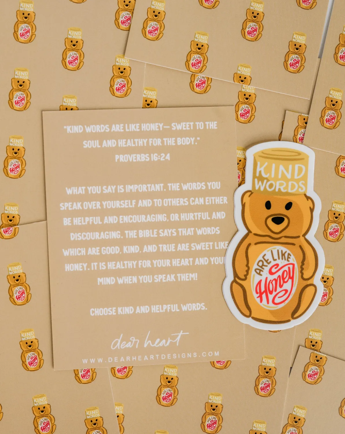 Kind Words Sticker