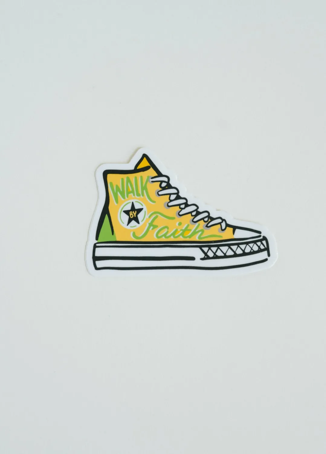 Walk by Faith Sticker