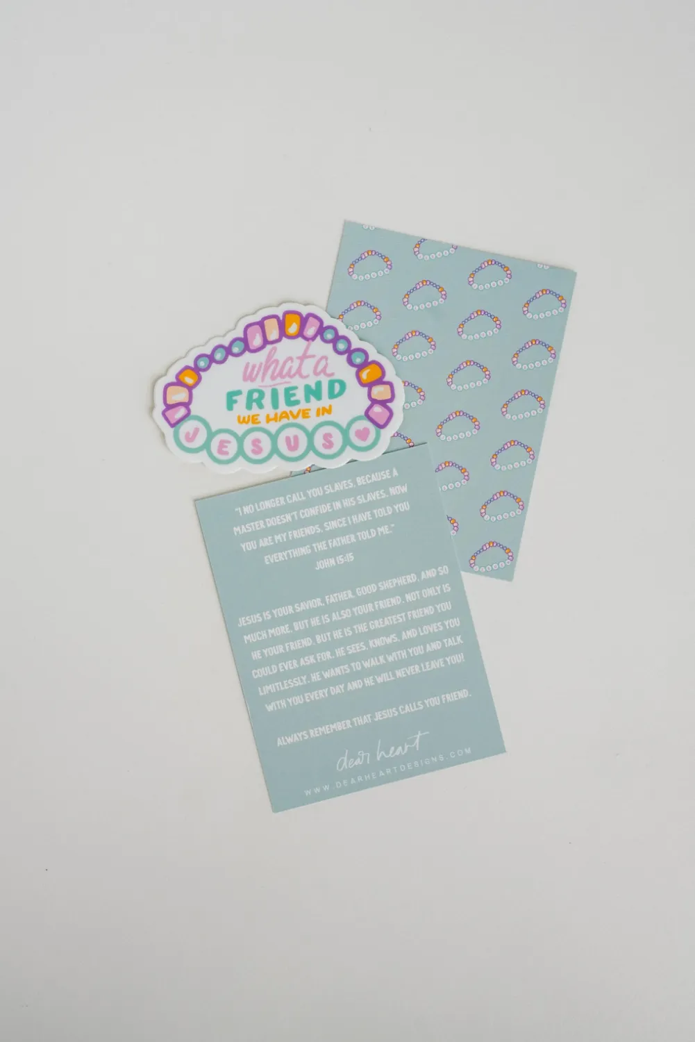 What a Friend Sticker