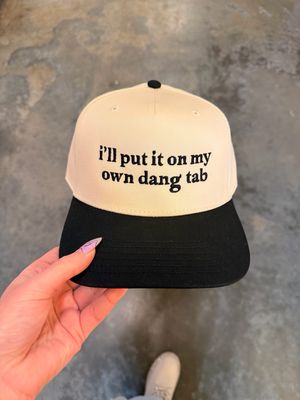 Put It On My Own Tab