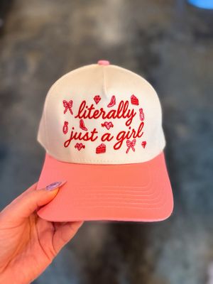 Literally Just a Girl Hat