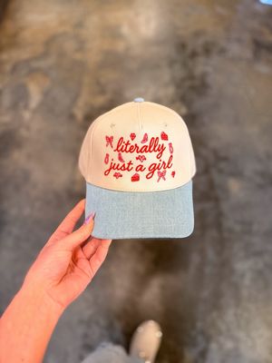 Literally Just a Girl Hat