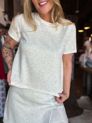 Everyday Ease Cropped Tee