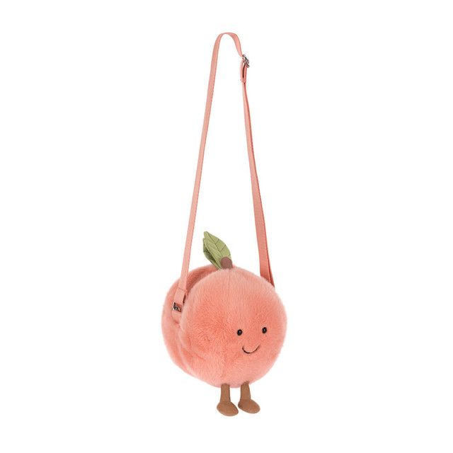 Jellycat Amuseables Peach Shoulder Bag
