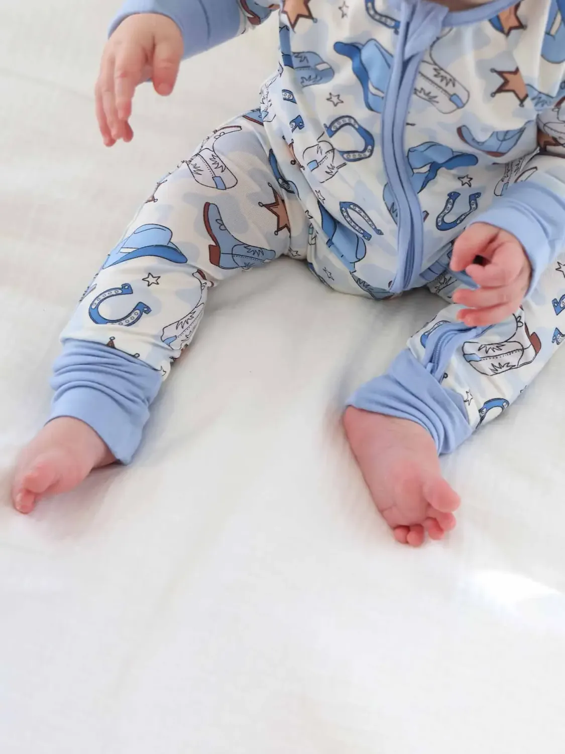 Caden Lane Rodeo Dreams Zip Romper