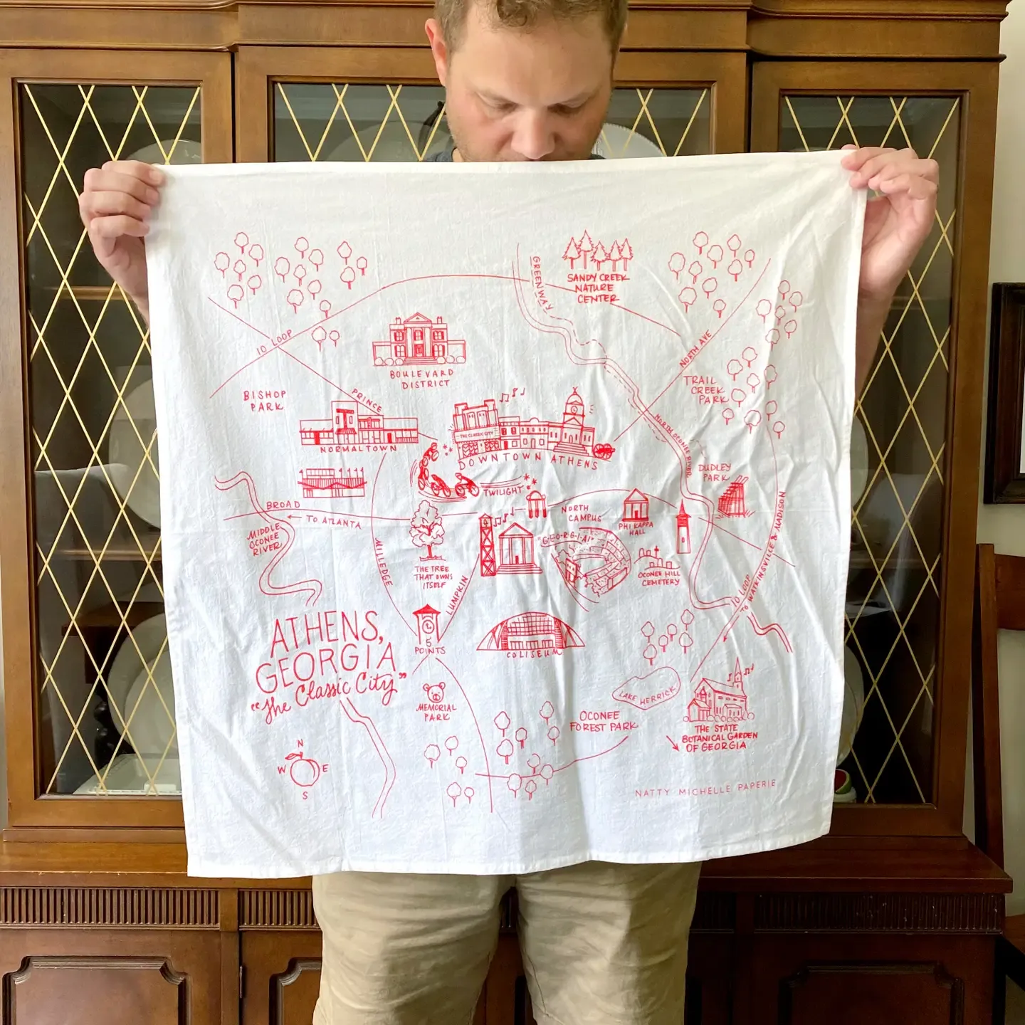 Athens Sack Flour Kitchen Towel