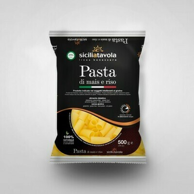 2 CONFEZIONI DI MACCHERONI DI PASTA DI MAIS E RISO
