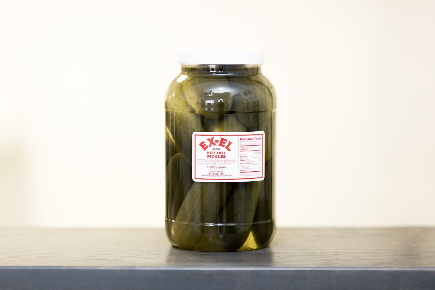 Hot Whole Dill Pickles