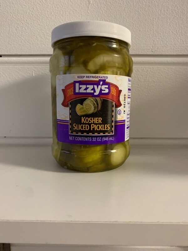 Izzy's Kosher Sliced Pickles