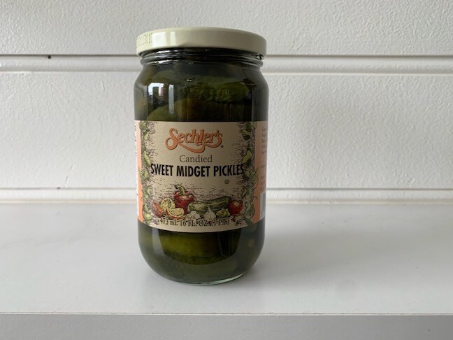 Candied Sweet Midget Pickles Candied Sweet Midget Pickles