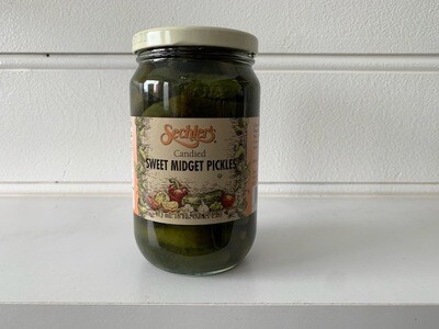 Candied Sweet Midget Pickles