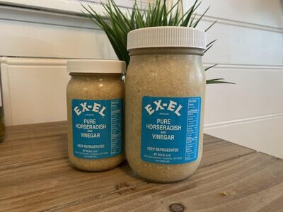 EX-EL Pure Horseradish with Vinegar

(Curbside or In store pickup only, cannot be shipped at this time)