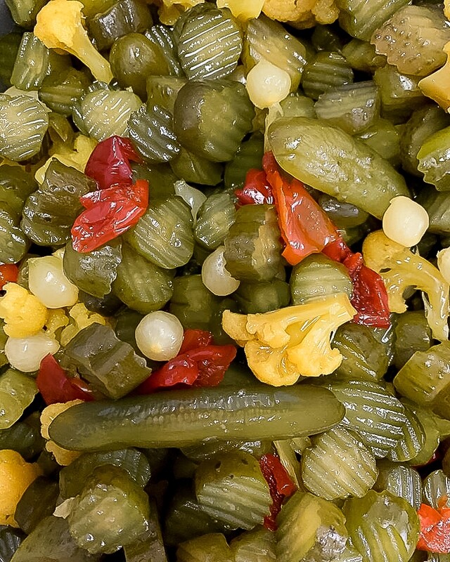 Sweet Heat Mixed Pickles