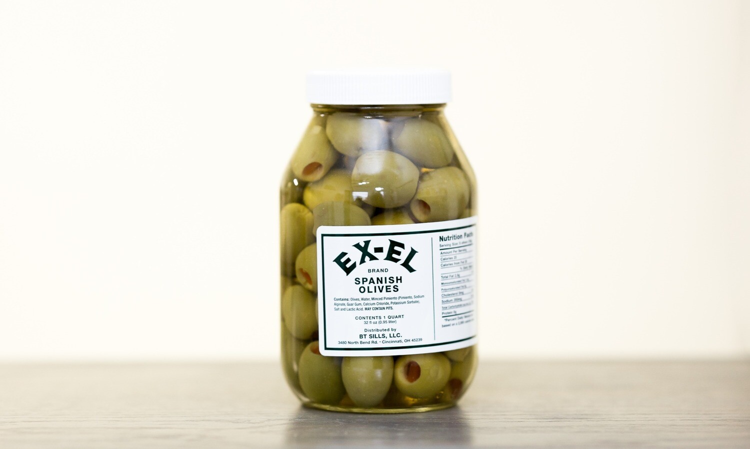 Pimento Stuffed Olives (Queen Pint/Quart) (Manzanilla Pint Only)